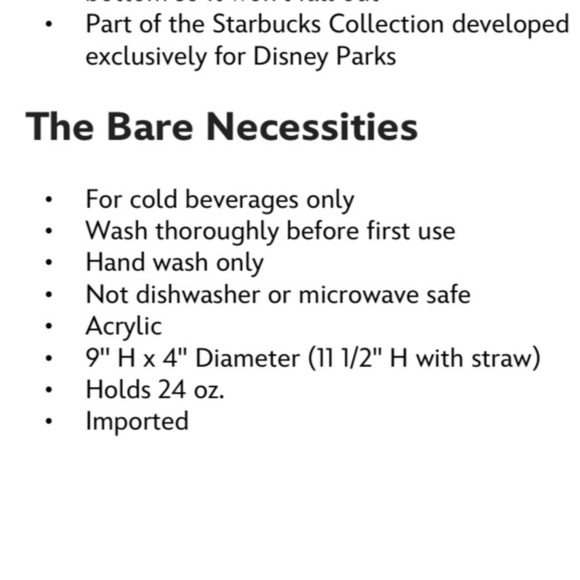 Disneyland Geometric Starbucks Pink Tumbler - Picture 5 of 10